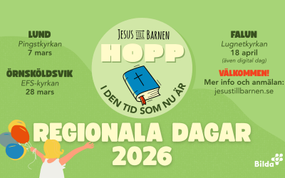 Välkommen till vårens regionala dagar 2026!